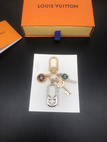 Louis Vuitton LV classic key, safety buckle, badge keychain pendant-3538