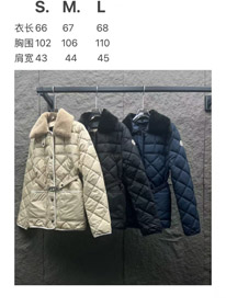 Moncler new arrival: Slimming, two-way wear down jacket with detachable fur collar-5339