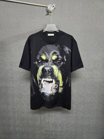 Givenchy printed casual short-sleeved loose-fitting T-shirt-5454